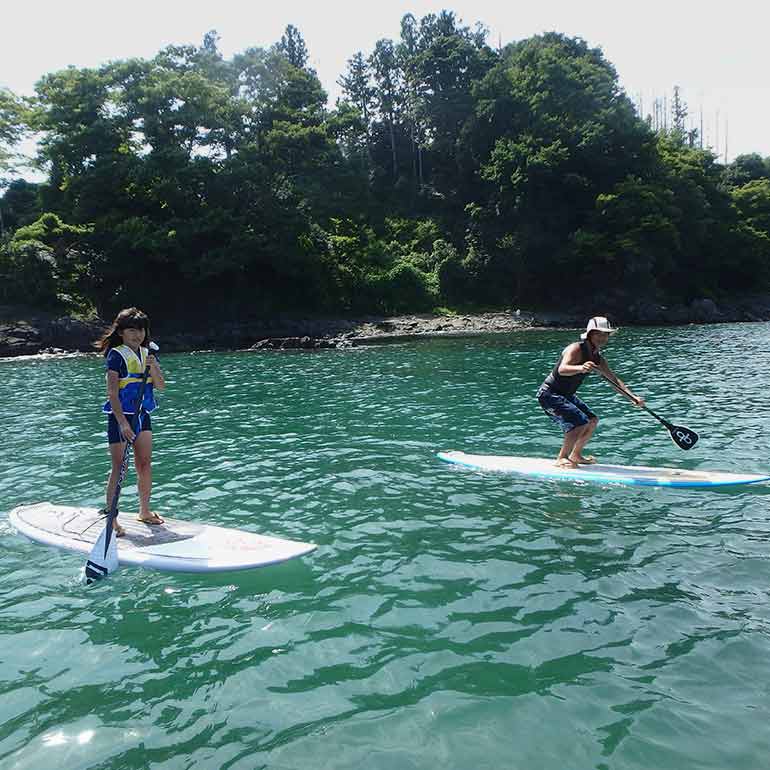 Program Kegiatan – Stand Up Paddle-board (SUP) di Pulau Oshima