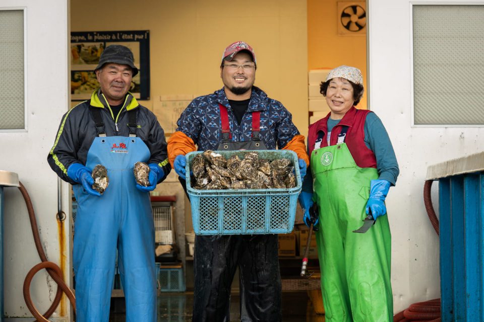 牡蠣小屋 唐桑番屋